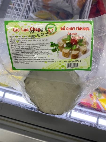 ÂU LẠC GIÒ LỤA CHAY 500G